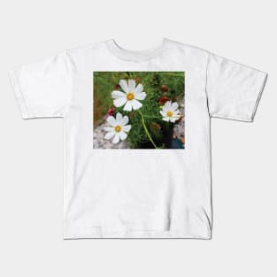 Dainty Garden Flowers Kids T-Shirt